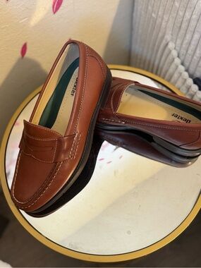 Classic Dexter Men's Brown Leather Penny Loafers